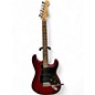 Used Fender Player Stratocaster HSS Candy Apple Red Metallic Solid Body Electric Guitar thumbnail
