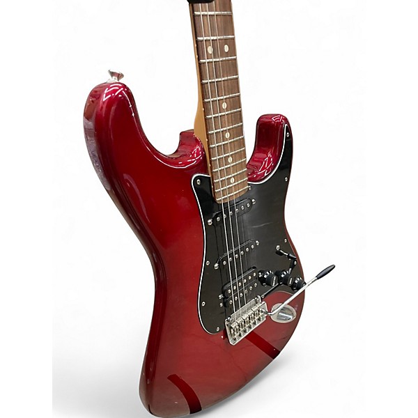 Used Fender Player Stratocaster HSS Candy Apple Red Metallic Solid Body Electric Guitar