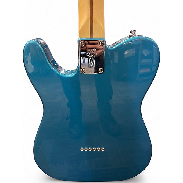 Used Fender Player Telecaster Metallic Blue Solid Body Electric Guitar