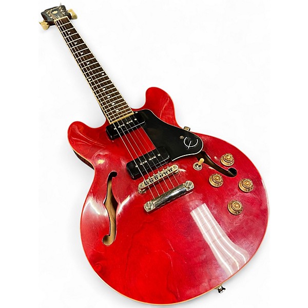 Used Epiphone ES339 Pro Red Hollow Body Electric Guitar