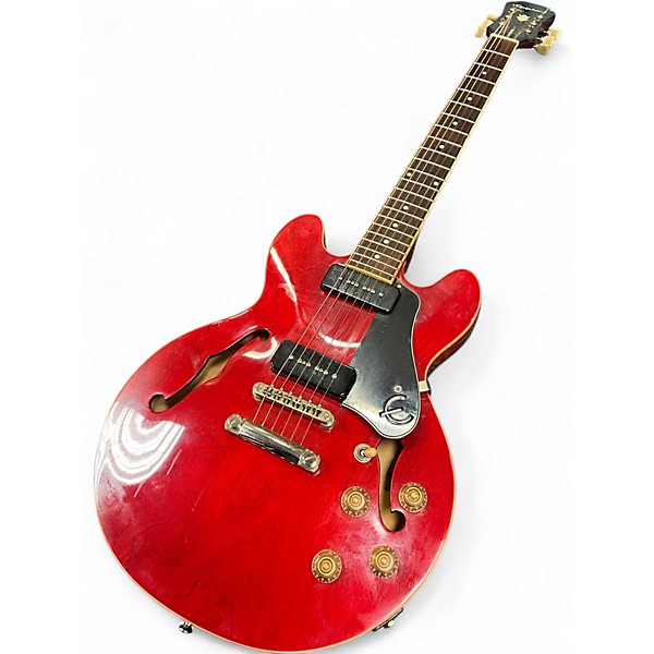 Used Epiphone ES339 Pro Red Hollow Body Electric Guitar