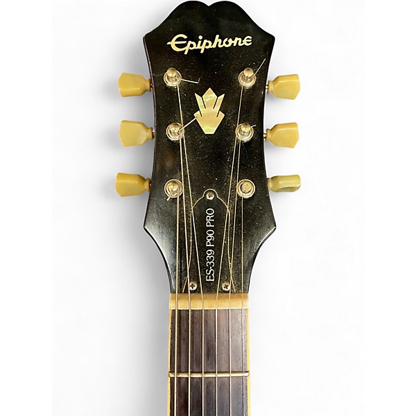 Used Epiphone ES339 Pro Red Hollow Body Electric Guitar