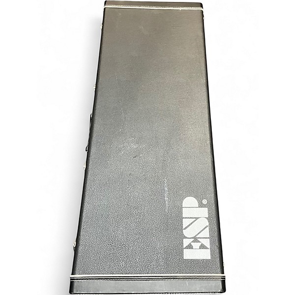 Used ESP LTD James Hetfield Snakebyte Snow White Solid Body Electric Guitar