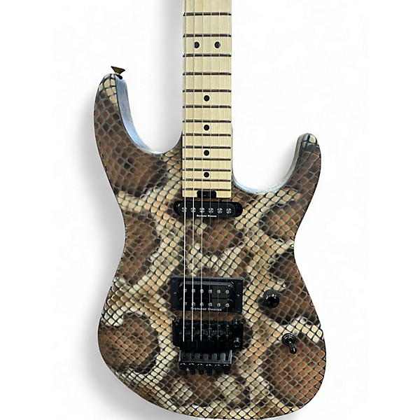 Used 2016 Charvel WARREN DEMARTINIV SIGNATURE Snakeskin Solid Body Electric Guitar