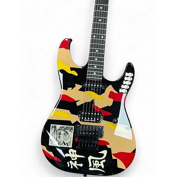 Used ESP Kamikaze 1 George Lynch Signature KAMIAZE RED Solid Body Electric Guitar