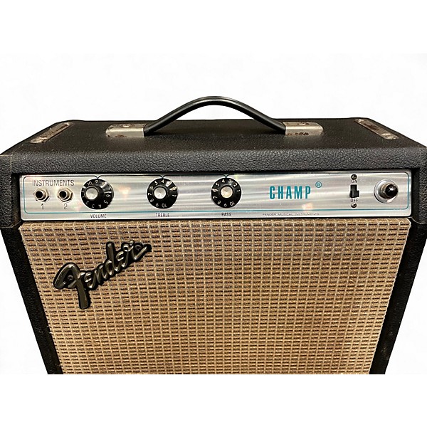 Vintage 1973 Fender Champ Tube Guitar Combo Amp