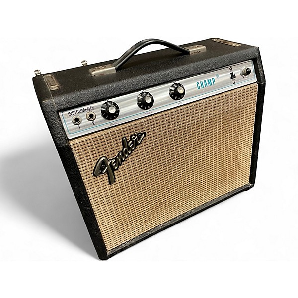 Vintage 1973 Fender Champ Tube Guitar Combo Amp