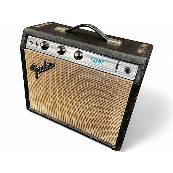 Vintage 1973 Fender Champ Tube Guitar Combo Amp