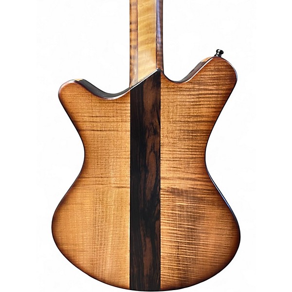 Used Mofo American Tavern with Bigsby Silver and Black Solid Body Electric Guitar