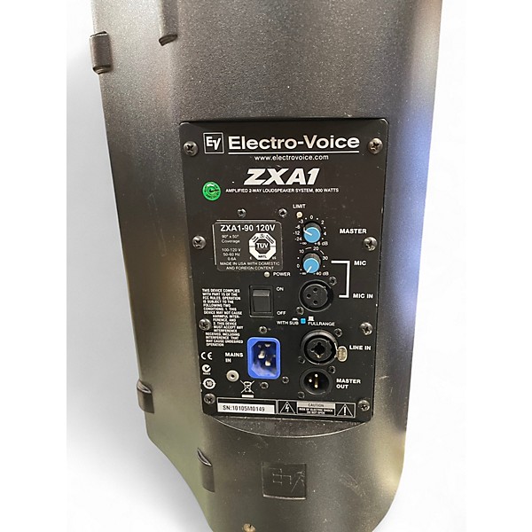 Used Electro-Voice ZXA1-90 Powered Speaker