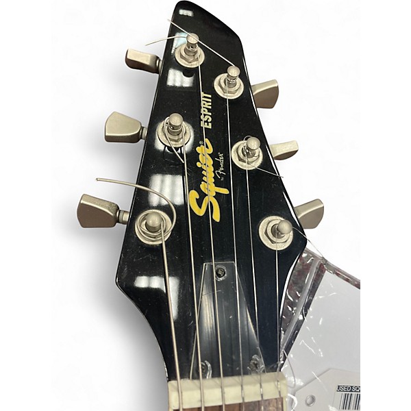 Used Squier ESPIRT 2 Color Sunburst Solid Body Electric Guitar
