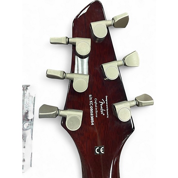 Used Squier ESPIRT 2 Color Sunburst Solid Body Electric Guitar