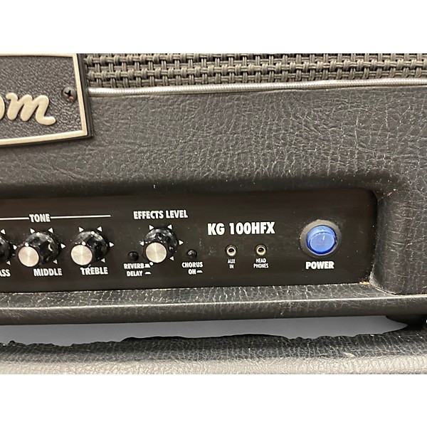 Used Kustom KG100HFX Solid State Guitar Amp Head