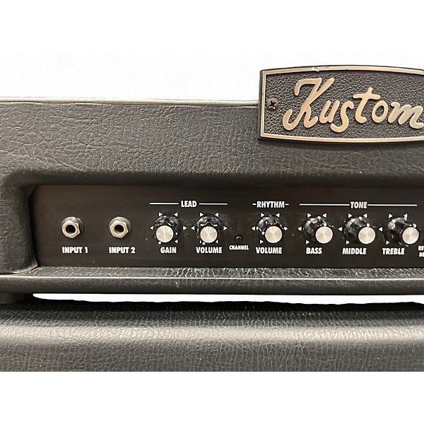 Used Kustom KG100HFX Solid State Guitar Amp Head