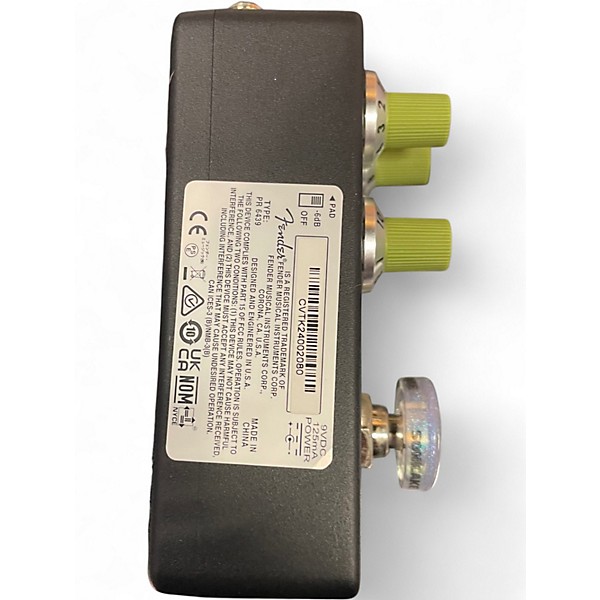 Used Fender bassman reverb Effect Pedal