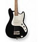 Used Squier Bronco Black Electric Bass Guitar thumbnail