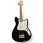Used Squier Bronco Black Electric Bass Guitar