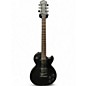 Used Epiphone Gothic Les Paul Studio Satin Black Solid Body Electric Guitar thumbnail