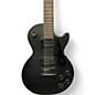 Used Epiphone Gothic Les Paul Studio Satin Black Solid Body Electric Guitar