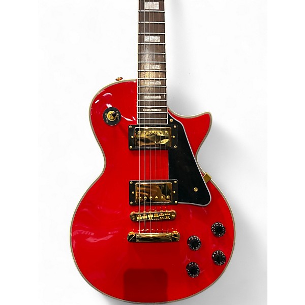 Used Firefly FFSP Red Solid Body Electric Guitar