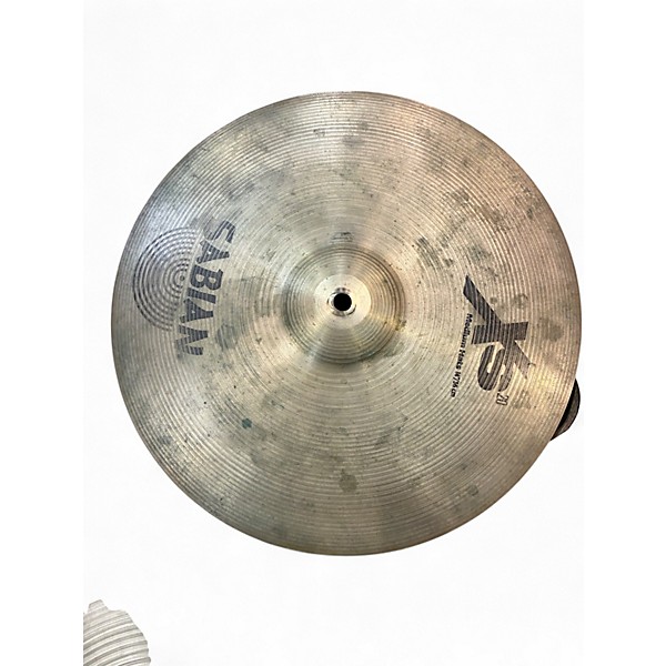 Used SABIAN 14in XS20 Medium Hi Hat Pair Cymbal