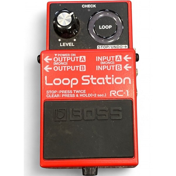 Used BOSS RC1 Loop Station Pedal