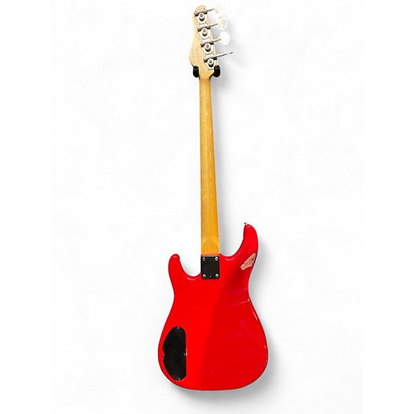 Used 1993 Peavey Foundation Red Electric Bass Guitar