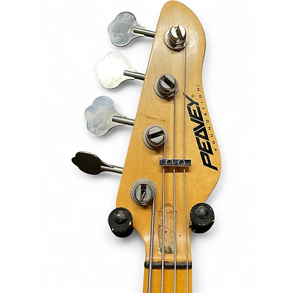 Used 1993 Peavey Foundation Red Electric Bass Guitar