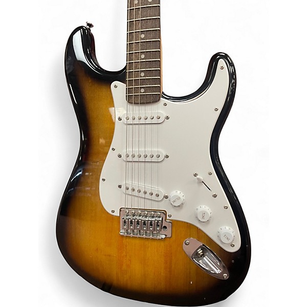 Used Squier Affinity Stratocaster 2 Color Sunburst Solid Body Electric Guitar
