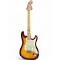 Used Squier Affinity FMT HSS Strat Flame Maple Cherry Sunburst Solid Body Electric Guitar thumbnail