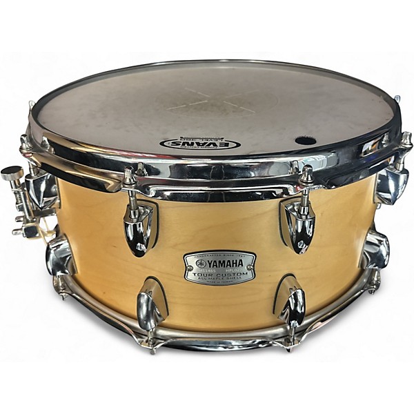Used Yamaha 6.5X14 Tour Custom Maple Snare Butterscotch Satin Drum