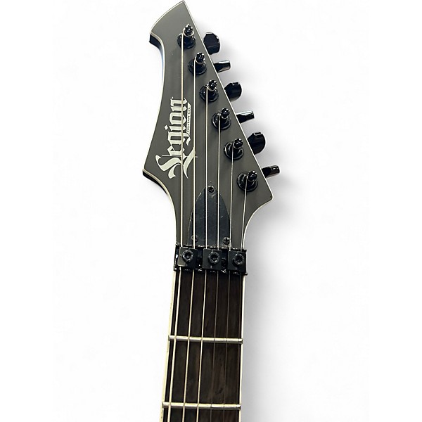 Used Legion Guitar Company Nihilist Black Stain Solid Body Electric Guitar