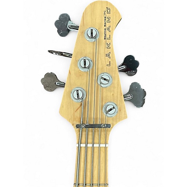 Used Lakland Skyline 55-60 Black Electric Bass Guitar