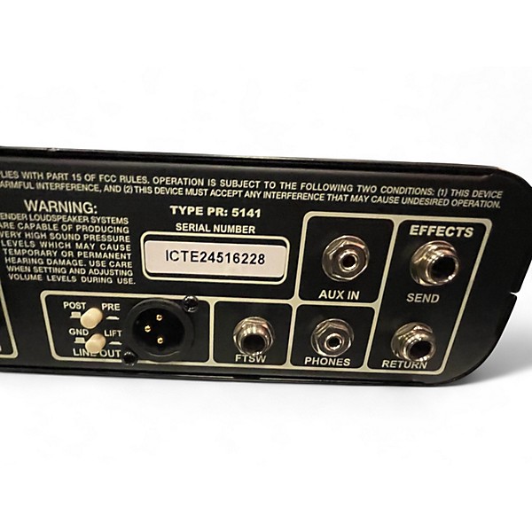 Used Fender RUMBLE 800  Bass Amp Head