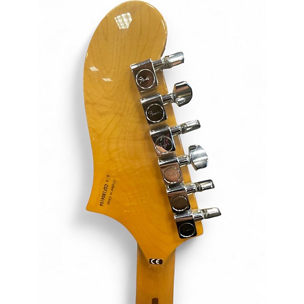 Used Fender MODERN PLAYER STARCASTER Cherry burst Hollow Body Electric Guitar