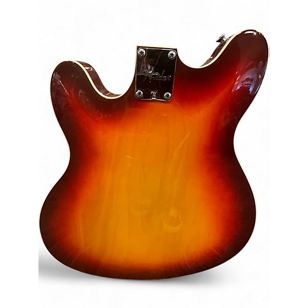 Used Fender MODERN PLAYER STARCASTER Cherry burst Hollow Body Electric Guitar