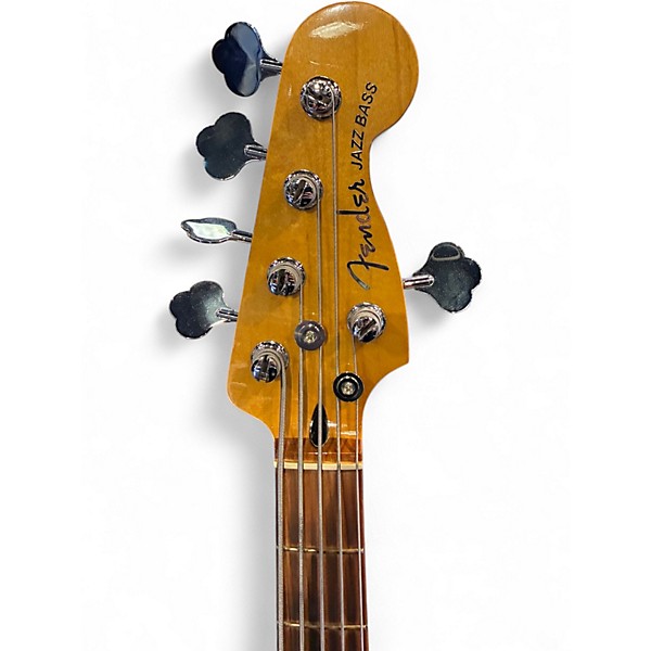 Used 2022 Fender Player II Jazz Bass V Plus Tequila Sunrise Electric Bass Guitar