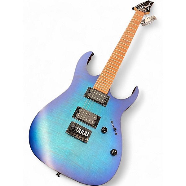 Used Ibanez RG6003FM Blue Sapphire Solid Body Electric Guitar
