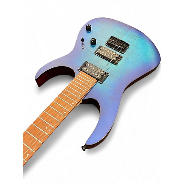 Used Ibanez RG6003FM Blue Sapphire Solid Body Electric Guitar