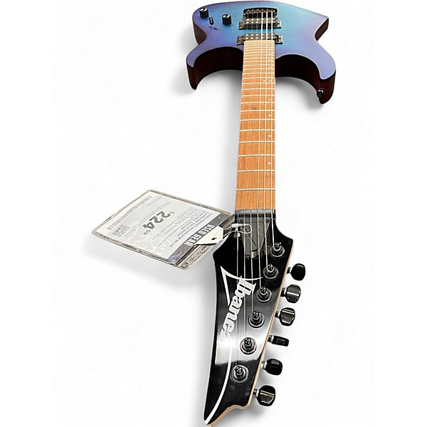 Used Ibanez RG6003FM Blue Sapphire Solid Body Electric Guitar