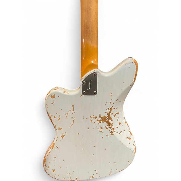 Used Fano Guitars Alt-De Facto JM6 Sonic Blue Solid Body Electric Guitar