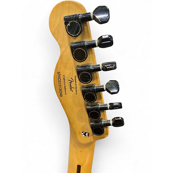 Used Squier Bullet Telecaster Black Solid Body Electric Guitar