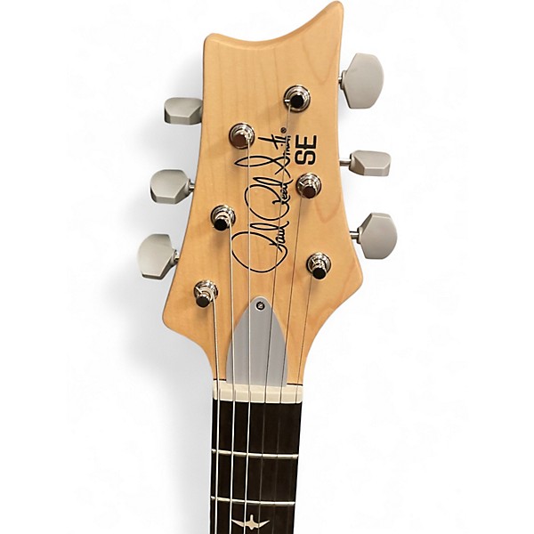 Used PRS SE Silver Sky Black Solid Body Electric Guitar