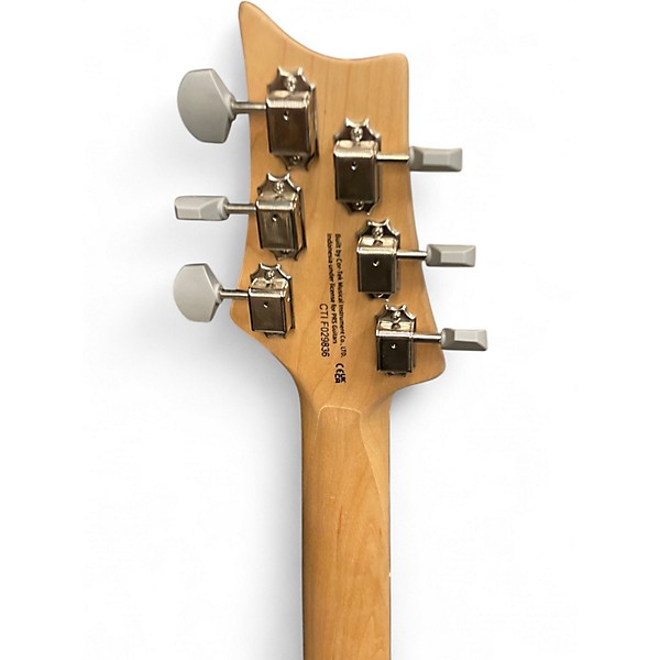 Used PRS SE Silver Sky Black Solid Body Electric Guitar