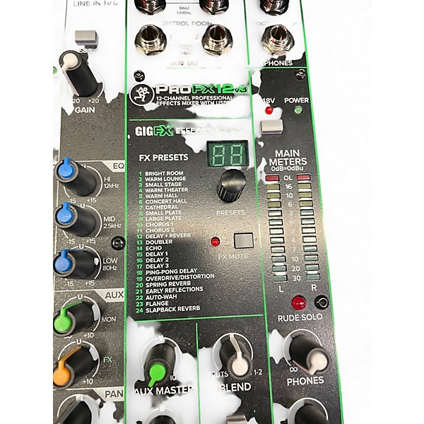 Used Mackie PROFX12 Unpowered Mixer