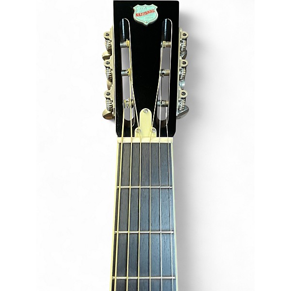 Used National Style O Brass Resonator Guitar