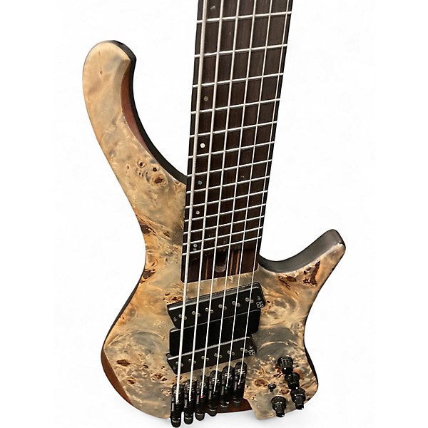 Used Ibanez EHB1506MS Black Ice Flat Electric Bass Guitar