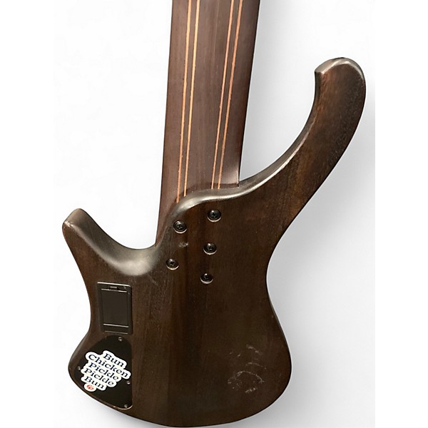 Used Ibanez EHB1506MS Black Ice Flat Electric Bass Guitar