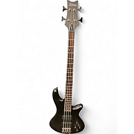 Used Schecter Guitar Research Stiletto Studio 4 String Trans Black Electric Bass Guitar