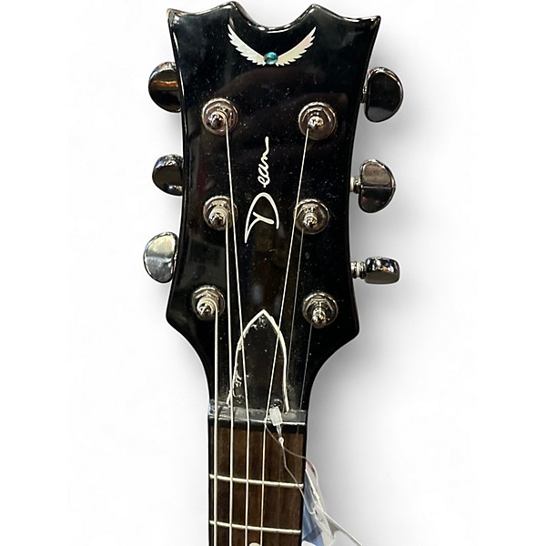 Used Dean Backwoods 6 Black Chrome Banjo